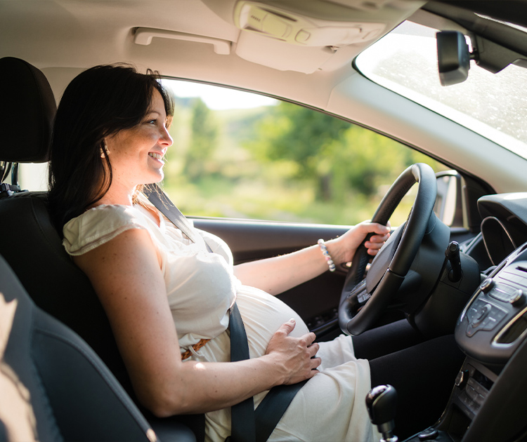 guidare in gravidanza